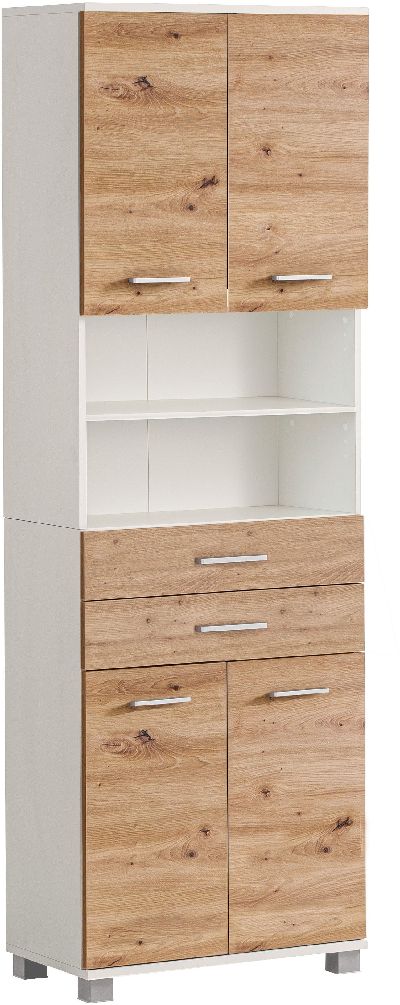 welltime Hochschrank "Palermo, Made in Germany", Breite 60 cm, verstellbare günstig online kaufen