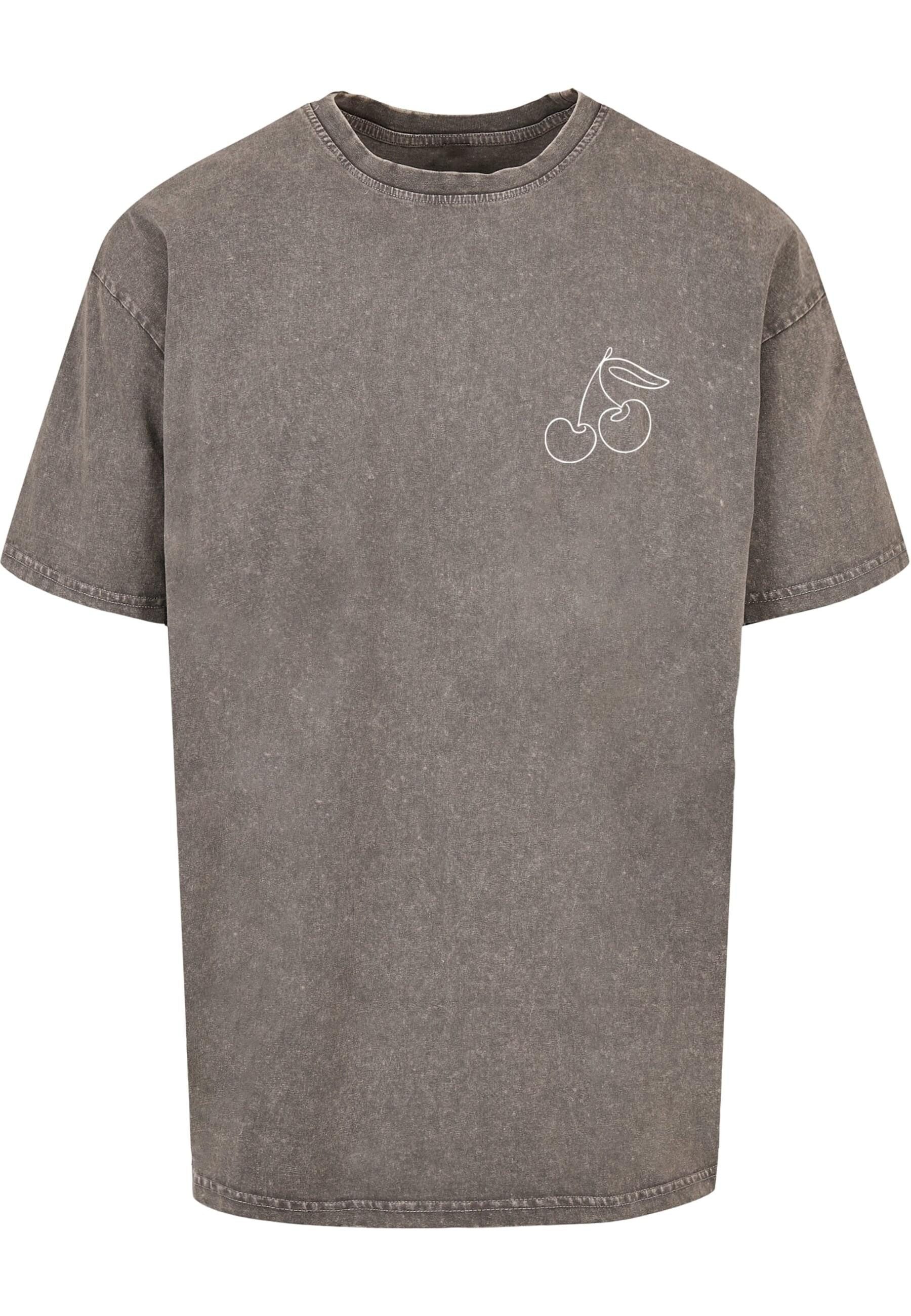 Merchcode T-Shirt "Merchcode Herren Cherry Acid Washed Oversize Tee", (1 tl günstig online kaufen