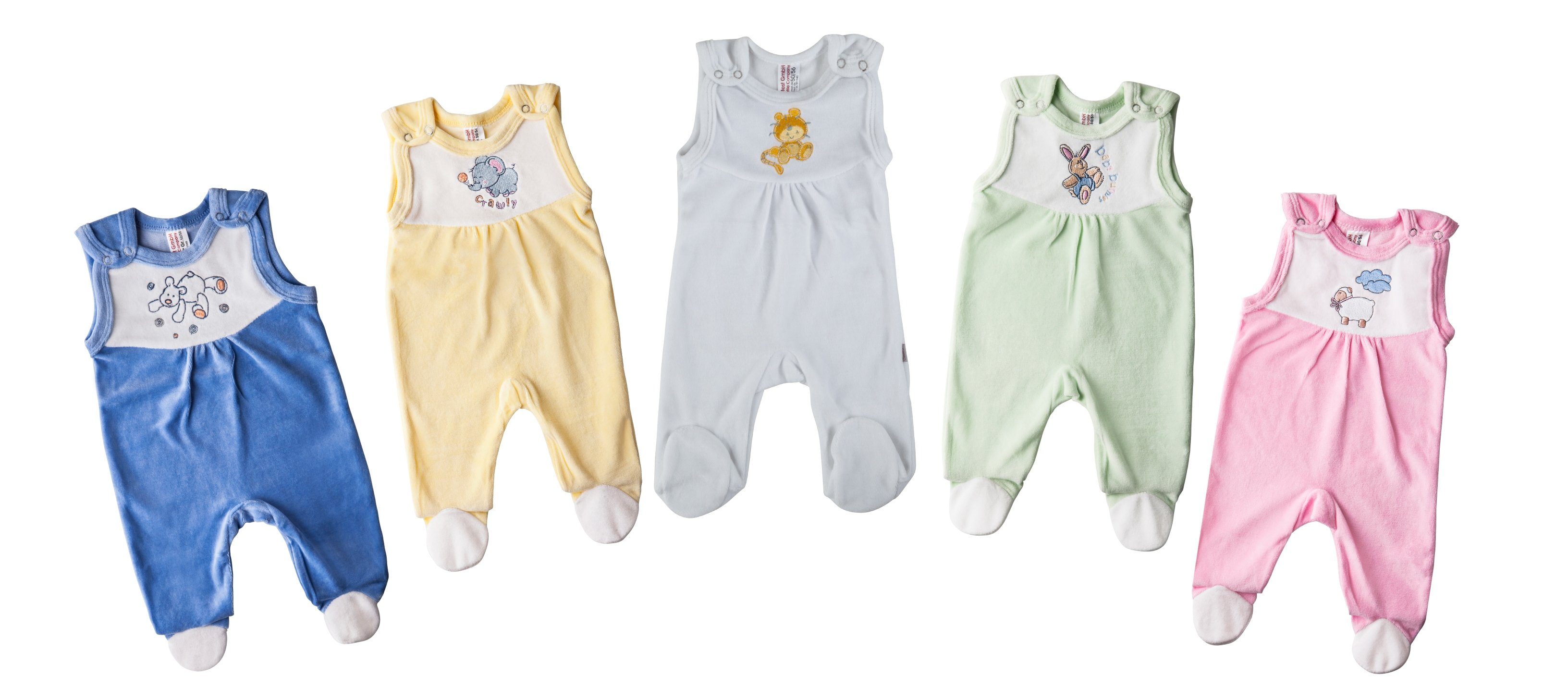 Strampler Nickiplüsch-Strampler, unisex, super weich und kuschelig