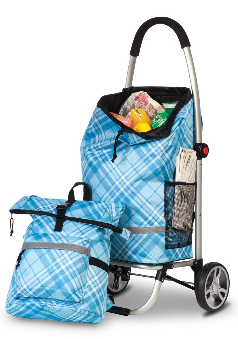 fabrizio® Einkaufstrolley "Helena Vera" Alu-Shopper Set günstig online kaufen