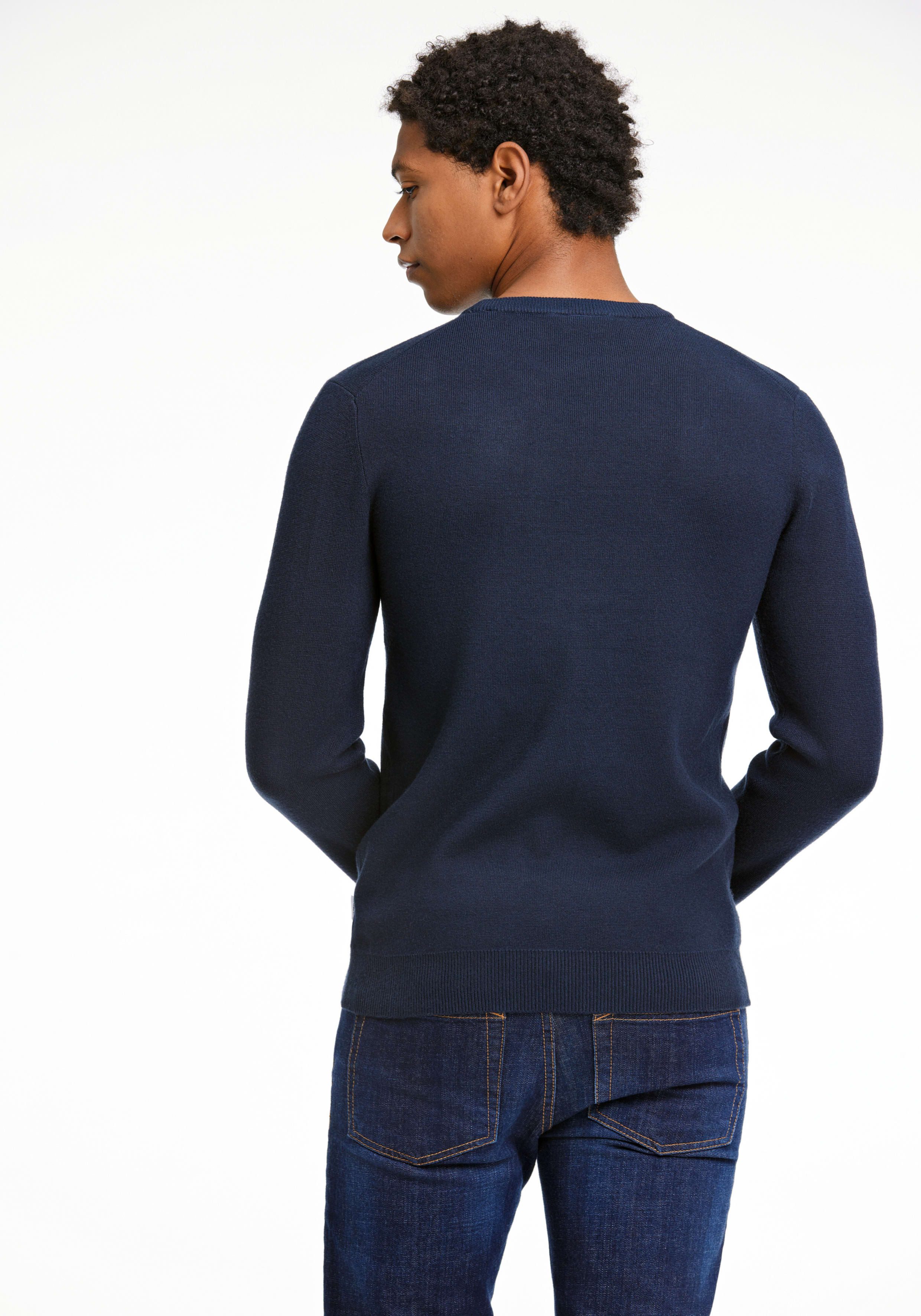 LINDBERGH Rundhalspullover mit klassischem Design günstig online kaufen