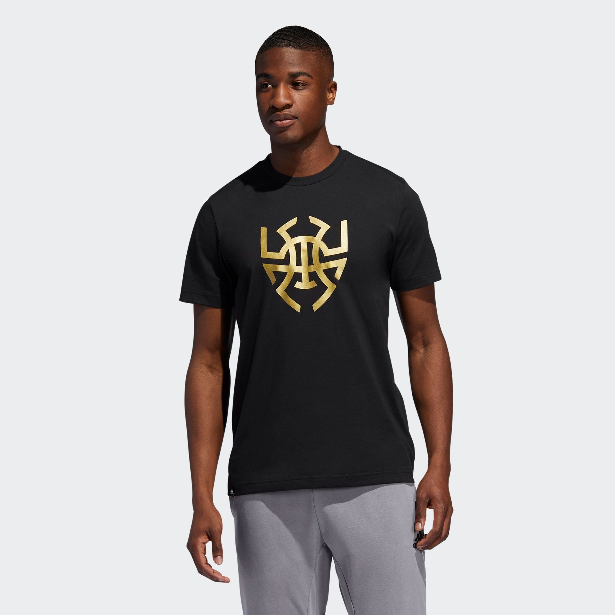 adidas Performance T-Shirt »Donovan Mitchell Logo T-Shirt ...