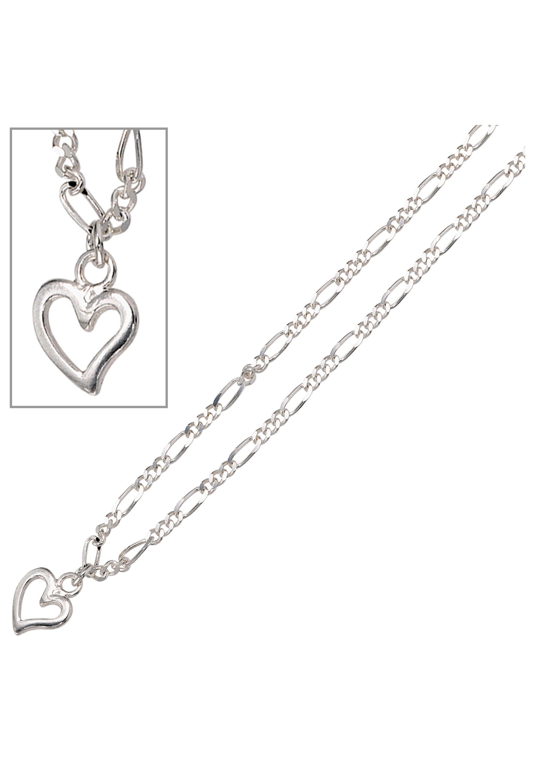 JOBO Fußkette, Herz 925 Silber günstig online kaufen
