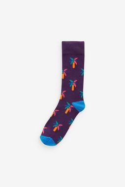 Next Kurzsocken Socken mit lustigen Mustern, 8er-Pack (8-Paar)