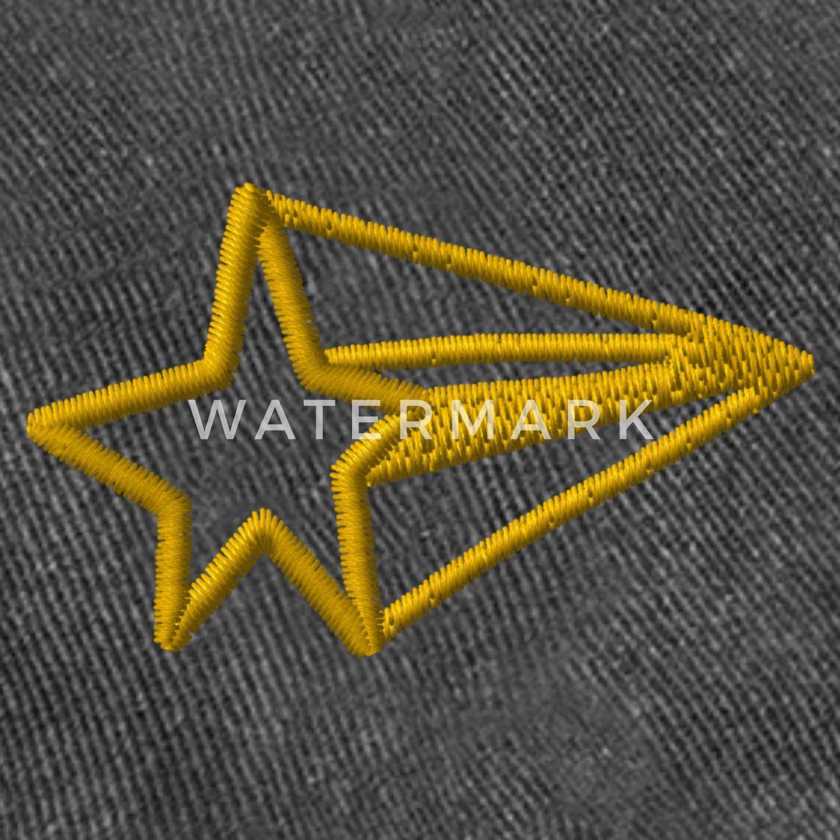 Spreadshirt Baseball Cap Stern bestickt Vintage Cap (1-St)