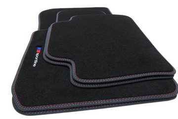 tuning-art Auto-Fußmatten BSF026 Automatten Set passgenau für BMW 7er F01 2008-2015