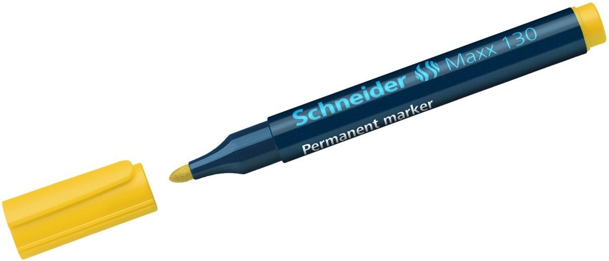SCHNEIDER Permanentmarker Permanentmarker 130 gelb