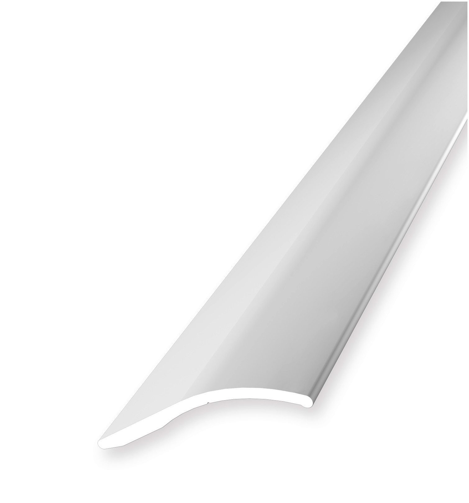 PROVISTON Anpassprofil Aluminium, 40 x 1000 mm, Weiß, Höhen- & Anpassungsprofile