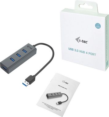 I-TEC USB 3.0 Metal HUB 4 Port USB-Adapter