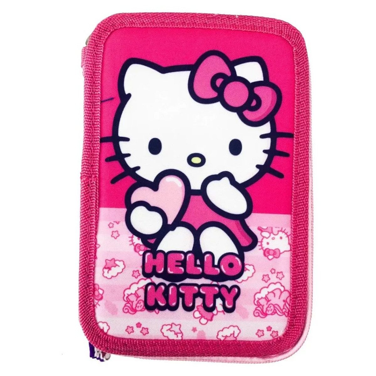 Hello Kitty Federmäppchen Hello Kitty Unicorn gefülltes 3-stöckiges Federmäppchen