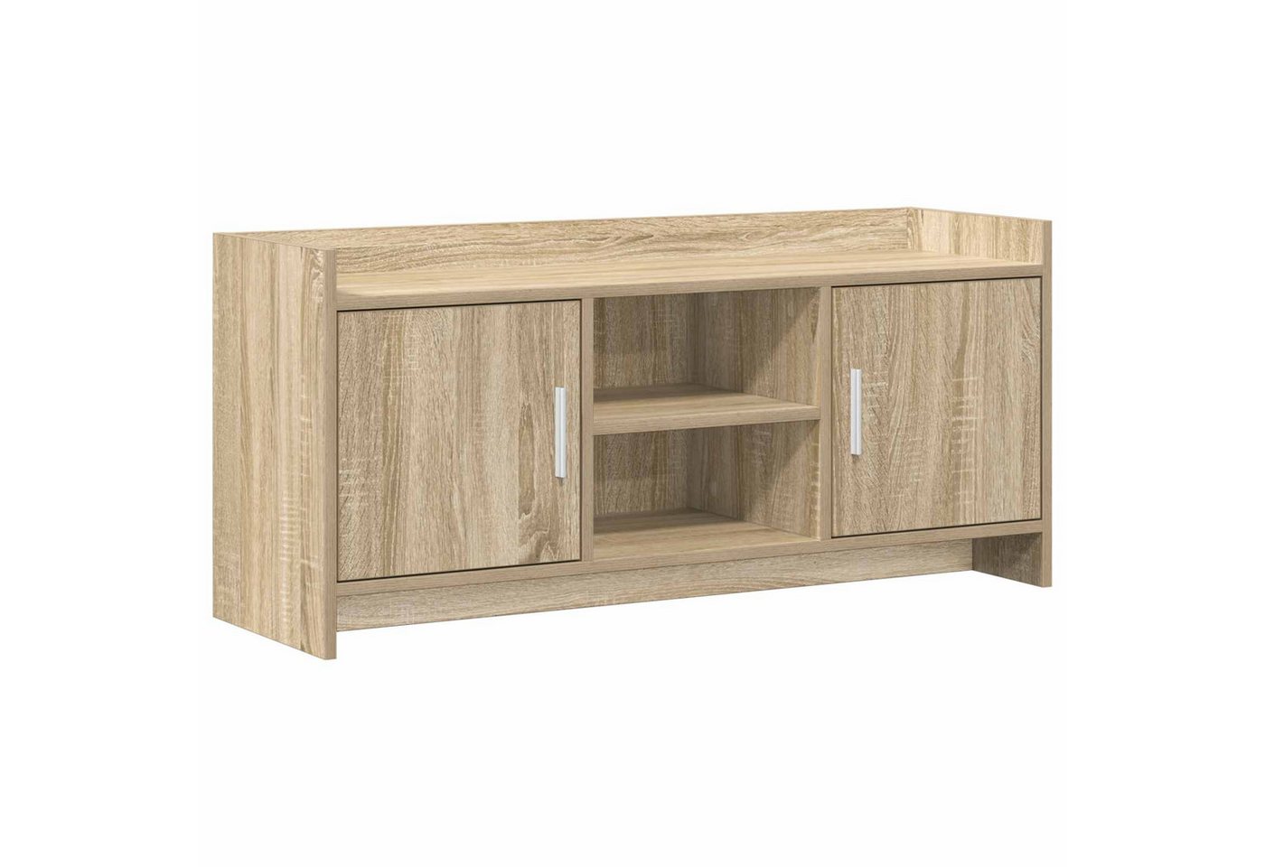 vidaXL TV-Schrank TV-Schränk 102 x 33 x 47 cm Sonoma-Eiche Holzwerkstoff (1-St) TV-Schränk 102 x 33 x 47 cm Sonoma-Eiche Holzwerkstoff