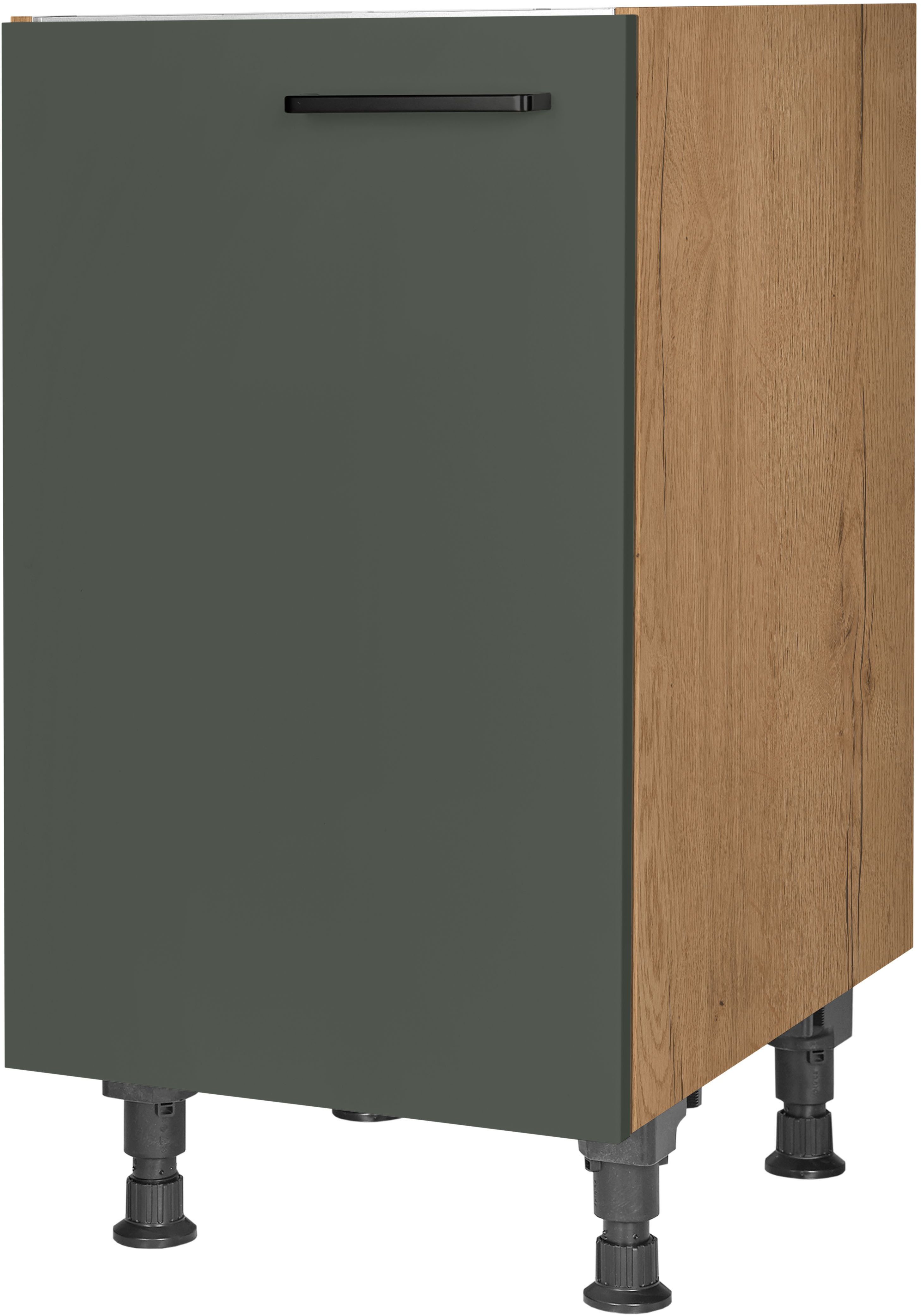 nobilia® Spülenschrank "Easytouch", Ausrichtung wählbar, vormontiert, in den Breiten 45 und 60 cm, mit höhenverstellbaren Sockelfüßen