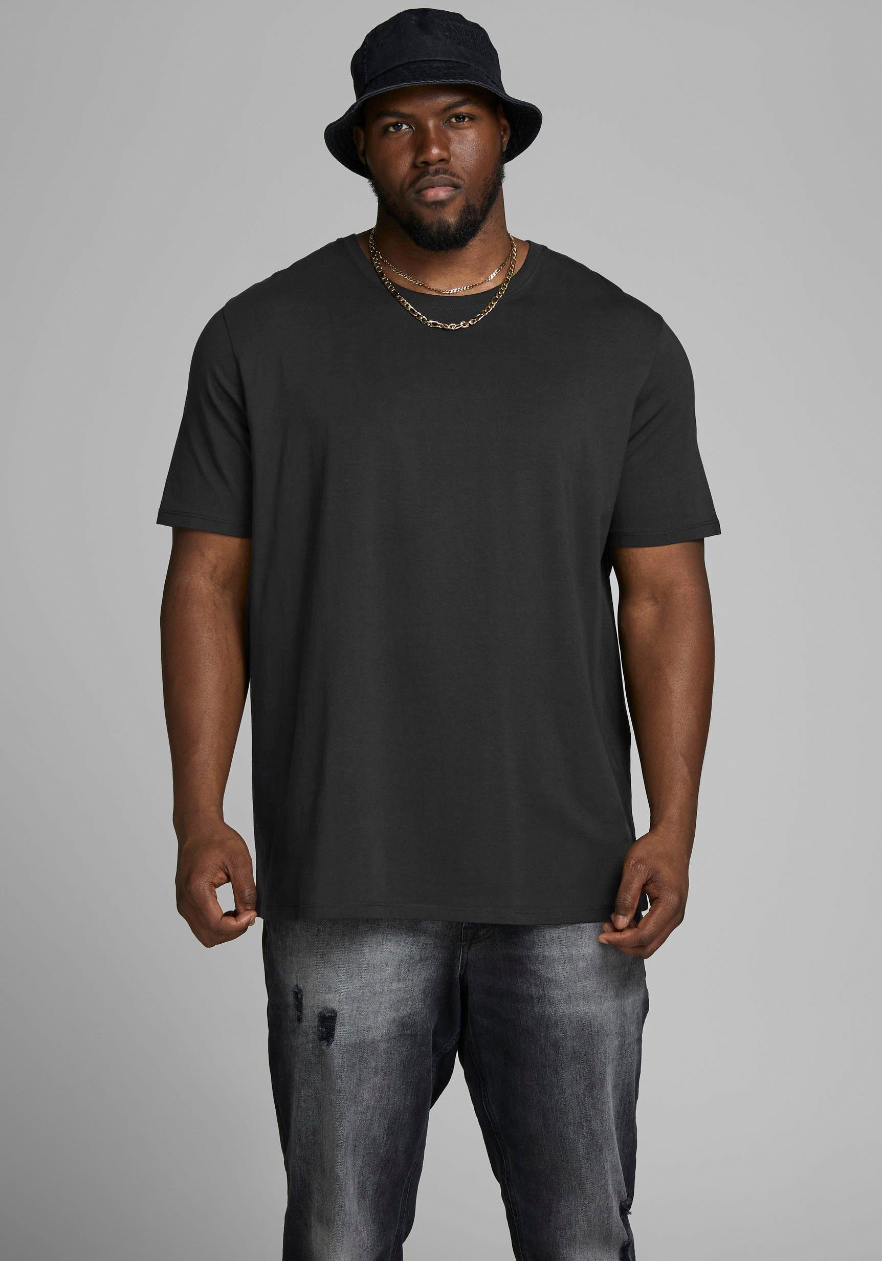 Jack & Jones PlusSize Rundhalsshirt CORP LOGO TEE günstig online kaufen