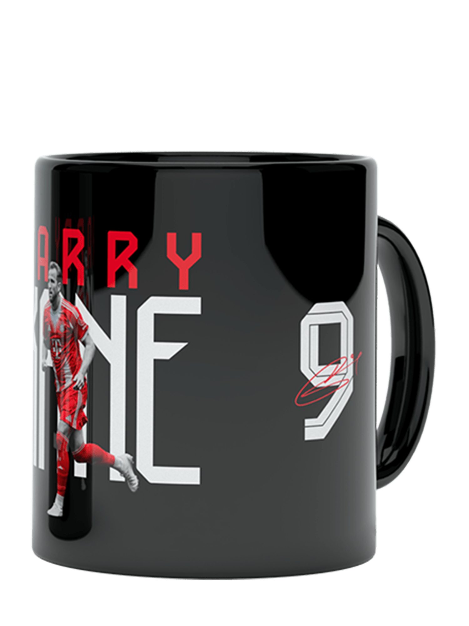 FC Bayern München Tasse FC Bayern München I Tasse Kane 0,3 l I Schwarz, Keramik