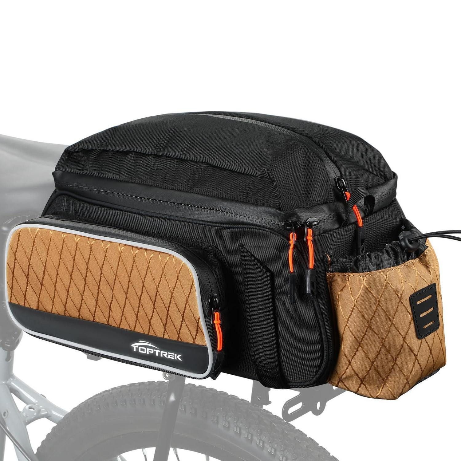 LuxusKollektion Gepäckträgertasche Fahrradtasche 3in1 Gepäckträger 15L