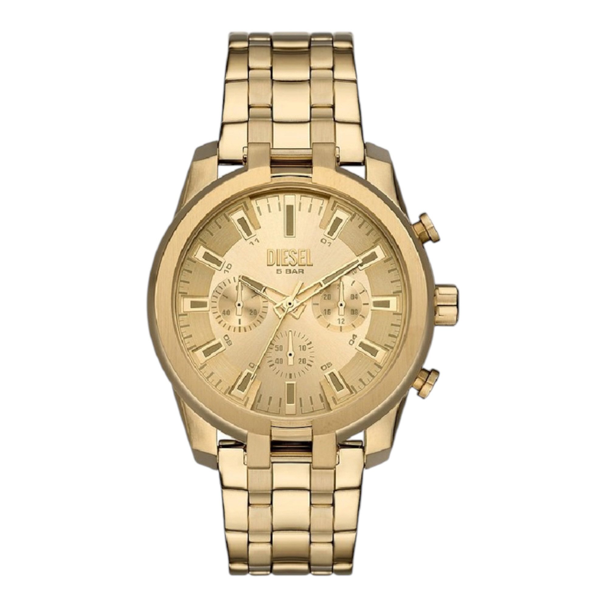 Diesel Chronograph Diesel Split DZ4623 Herrenuhr Chronograph Quarz Edelstahl DZ4623