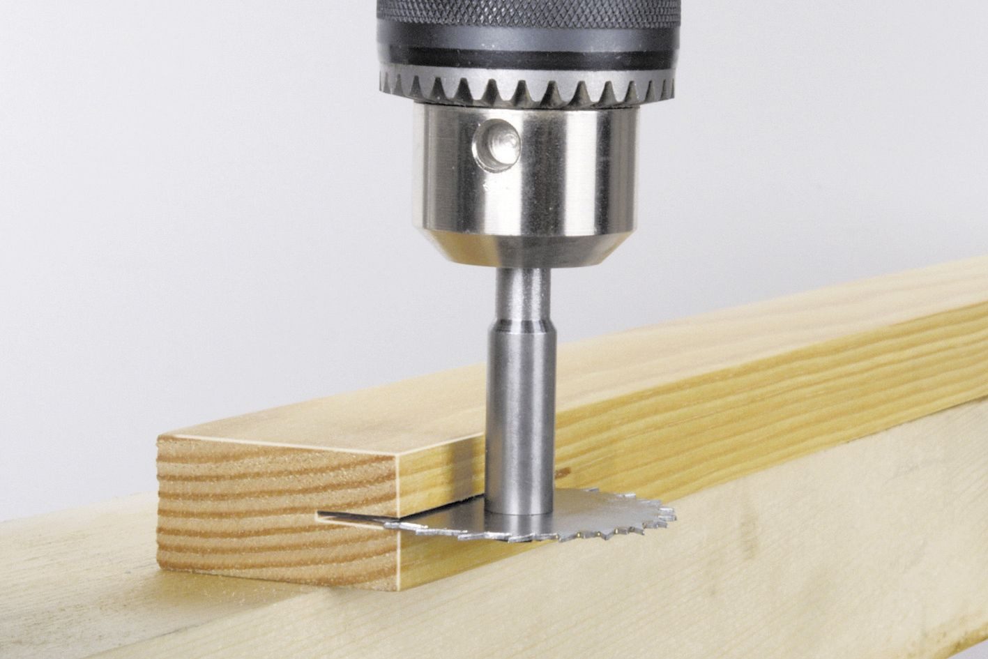 Wolfcraft Schleifaufsatz Wolfcraft Schlitzsäge für Bohrmaschine Ø 45 x 1,5