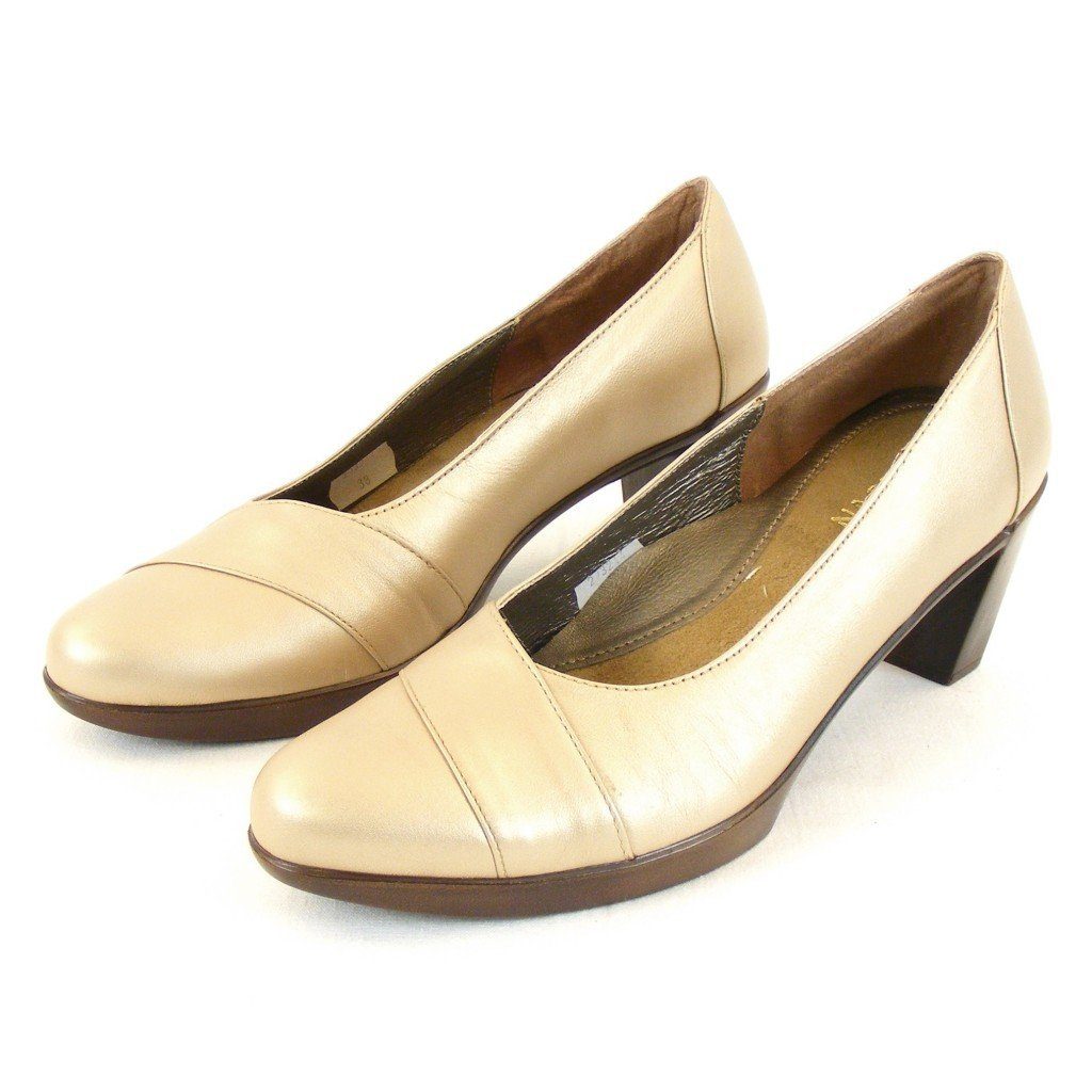 NAOT »Naot Rabat soft gold Damen Schuhe Pumps Leder Wechselfußbett Fußbett  11865« Pumps online kaufen | OTTO