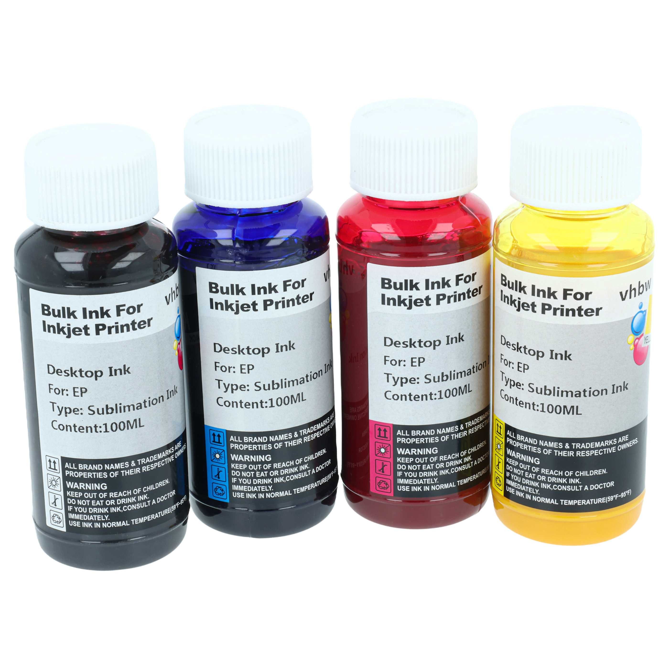 vhbw Nachfülltinte passend für Ricoh Aficio GX E7700, GX E7700N Sublimation Nachfülltinte (für Ricoh Aficio, x)