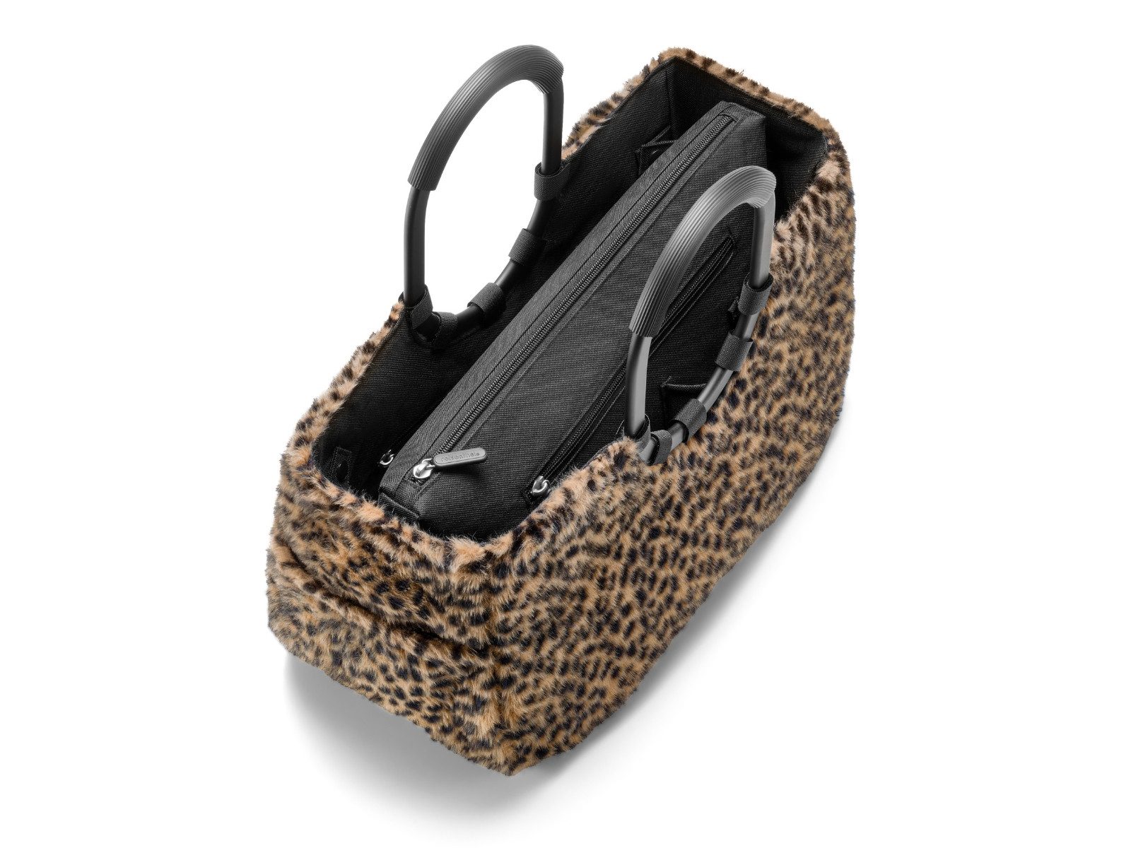 REISENTHEL® Tragetasche loopshopper M leo fake fur