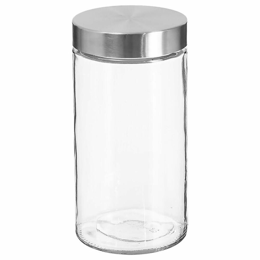 5five Simply Smart Einmachglas Nixo 1.7 L, Glas, Edelstahl von 5five Simply Smart