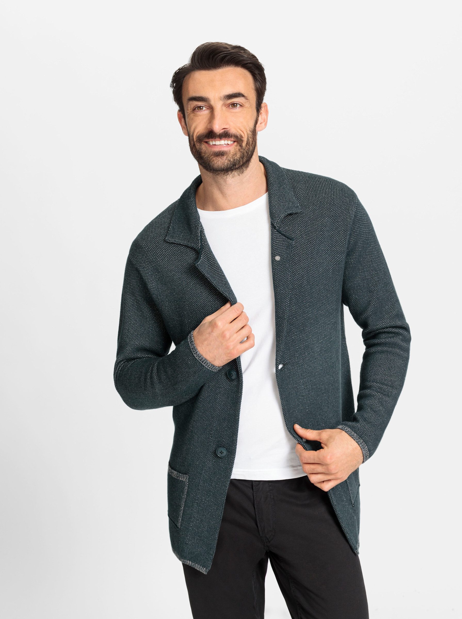 Witt Strickjacke Strickjacke Langarm