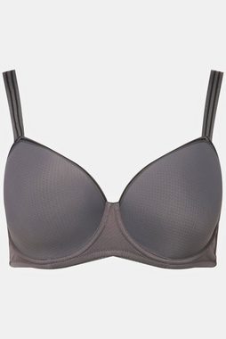 Ulla Popken Bügel-BH Bügel-BH Jacquard-Muster Spacer-Schale Cup C - D