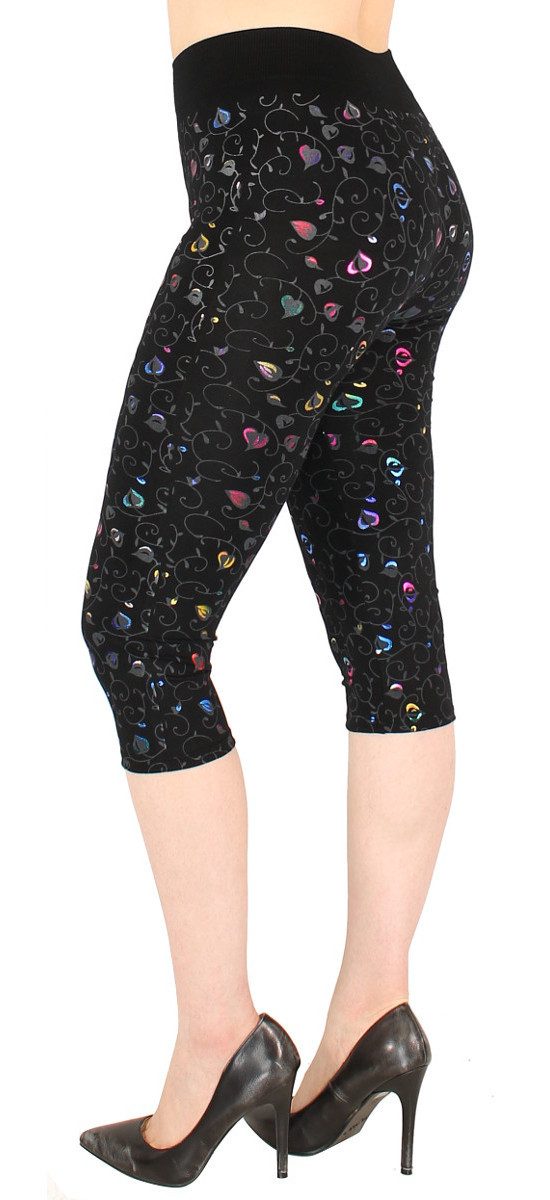 dy_mode Caprileggings Damen Capri Leggings 3/4 günstig online kaufen