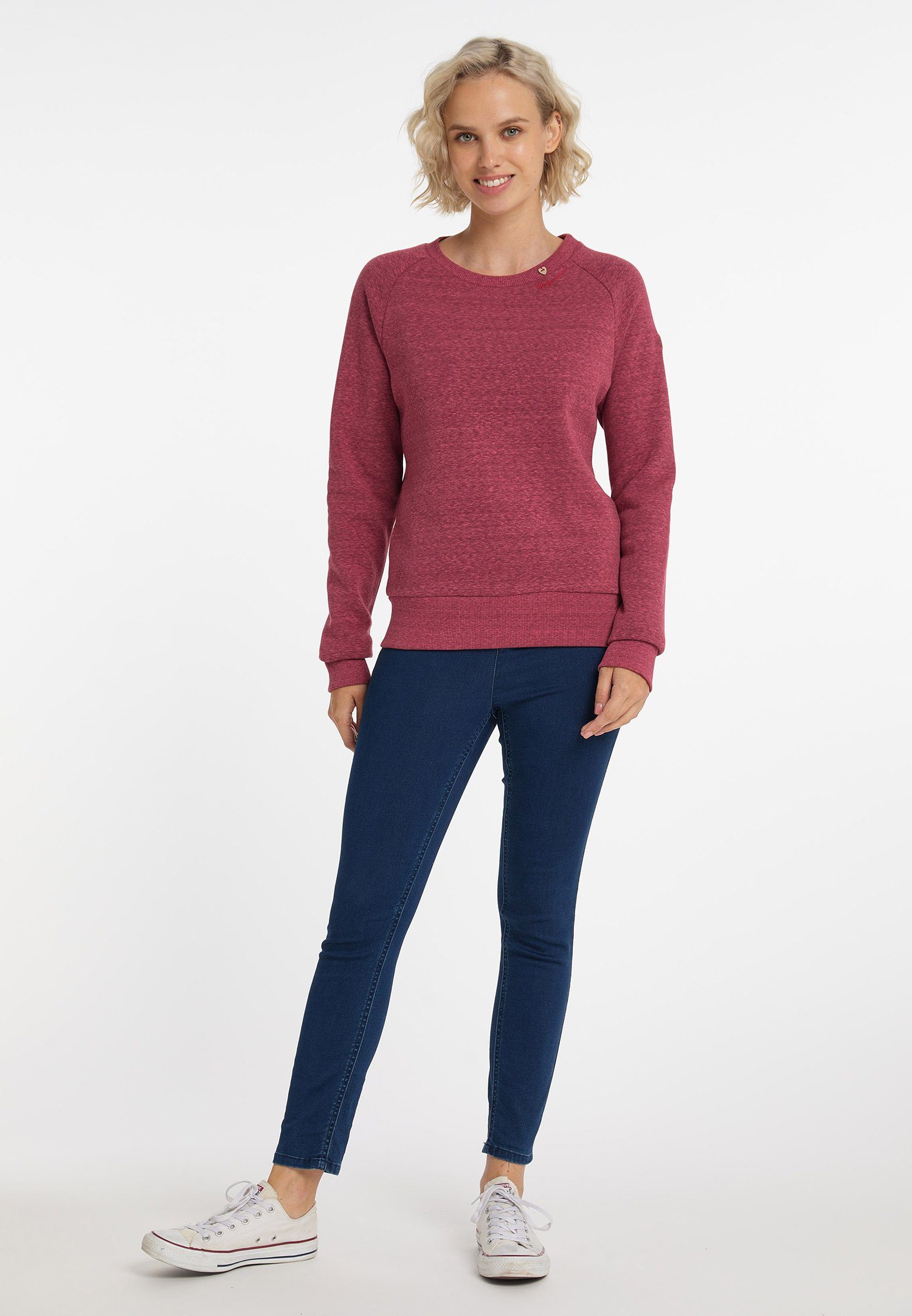 Ragwear Sweatshirt JOHANKA Nachhaltige & Vegane Mode ROSE
