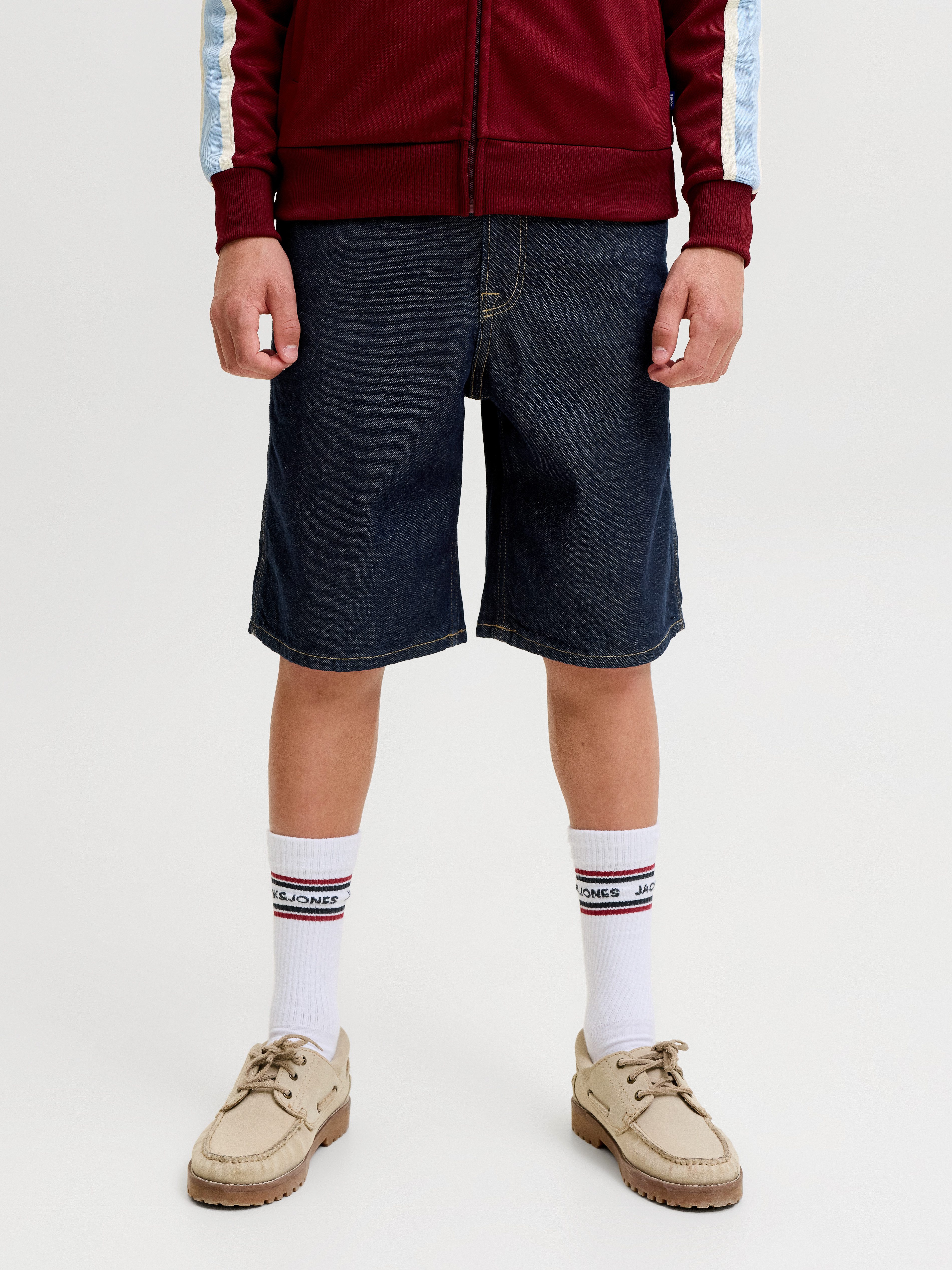Jack & Jones Junior Shorts JJIALEX JJNORREBRO SHORTS SQ 400 JNR Baumwolle, relaxed/baggy fit