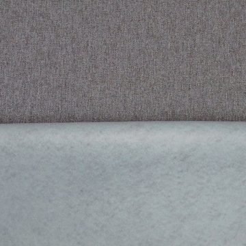Stofferia Stoff Polsterstoff Flachgewebe Fleckenschutz Summer Grau, Breite 140 cm, Meterware