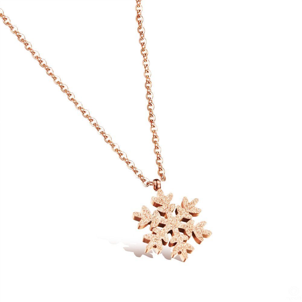 Kim Johanson Kette mit Anhänger Schneeflocke, günstig online kaufen