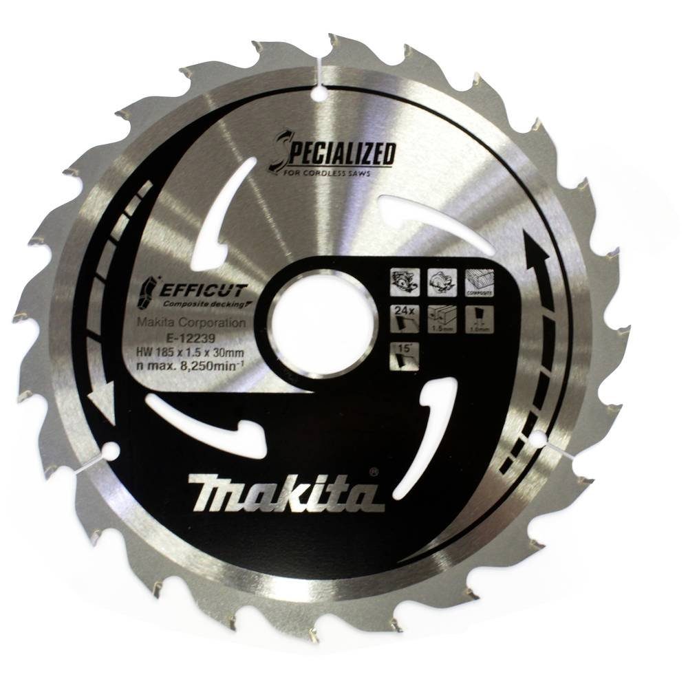 Makita Kreissägeblatt EFFICUT Sägeb.185x30x24Z E-12239