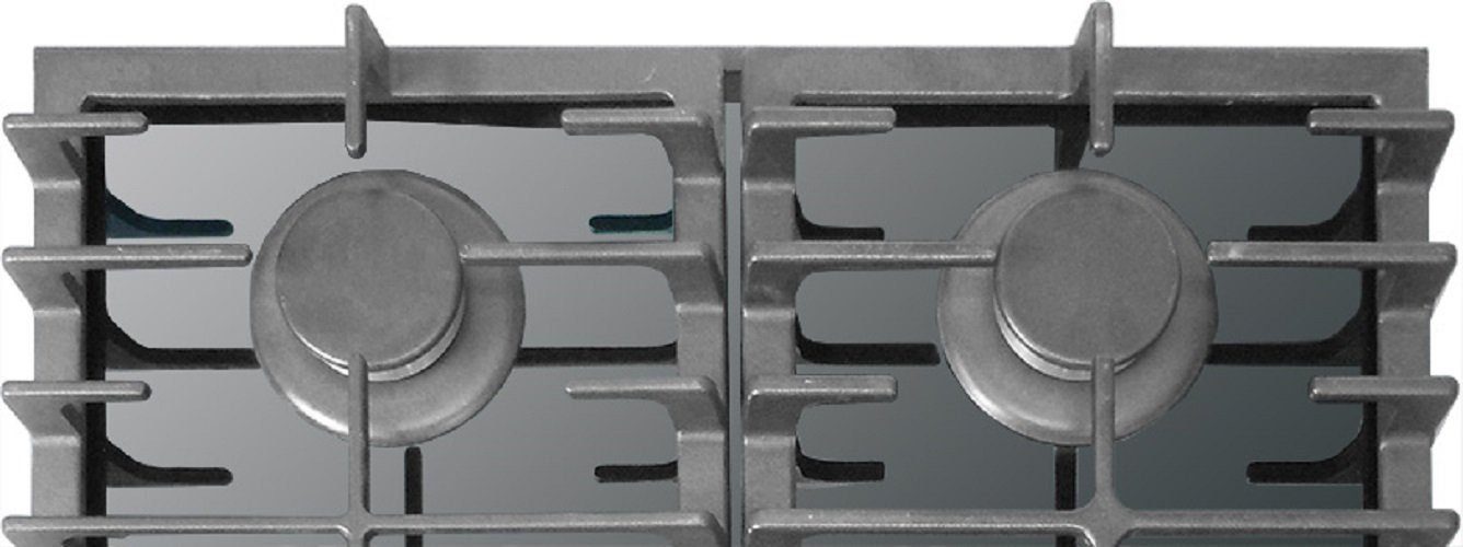 Kaiser Küchengeräte EG cm 60cm + 6383/3, W KCG 6374 Einbau-Backofen Gasherd-Set Backofen+Gas-Kochfeld Weiß/Gas 60 in