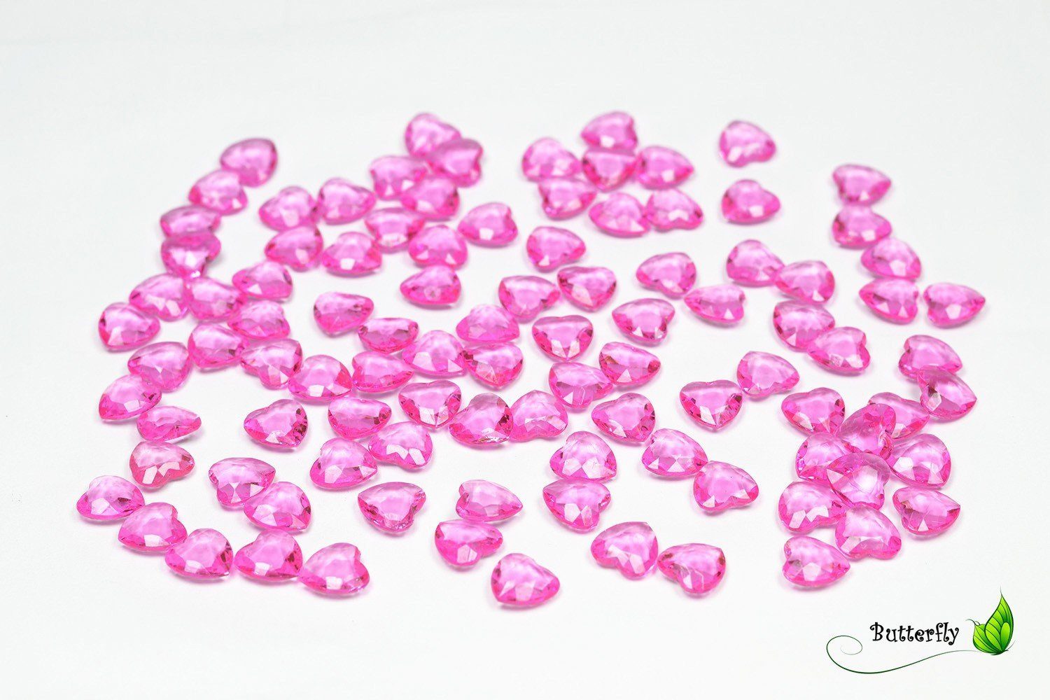 Creativery Streudeko, 10 x 100 Декоративные камни HERZEN 1,2 cm