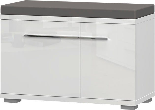 OTTO home Garderoben-Set Piano, (Set, 5-St), UV lackiert, kratzfest, hochglänzend, Soft-Close Funktion