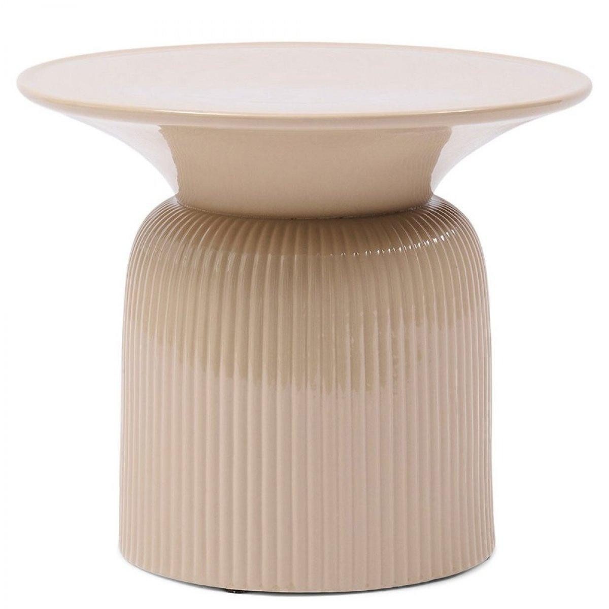 Rivièra Maison Beistelltisch Beistelltisch Cascais End Table Sand (40cm)