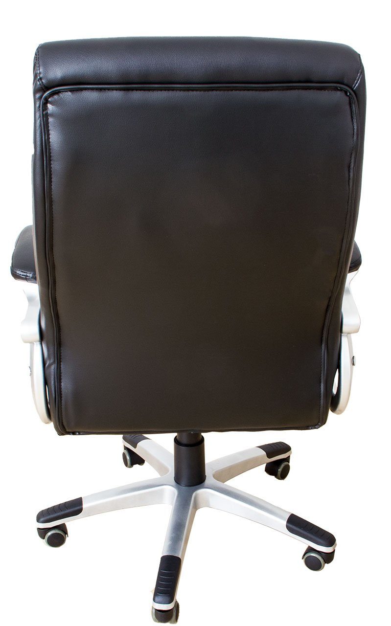 NATIV Haushalt Drehstuhl Bürostuhl Bürostuhl, Armlehnen mit verstellbarer (Stück), schwarz Armlehne mit