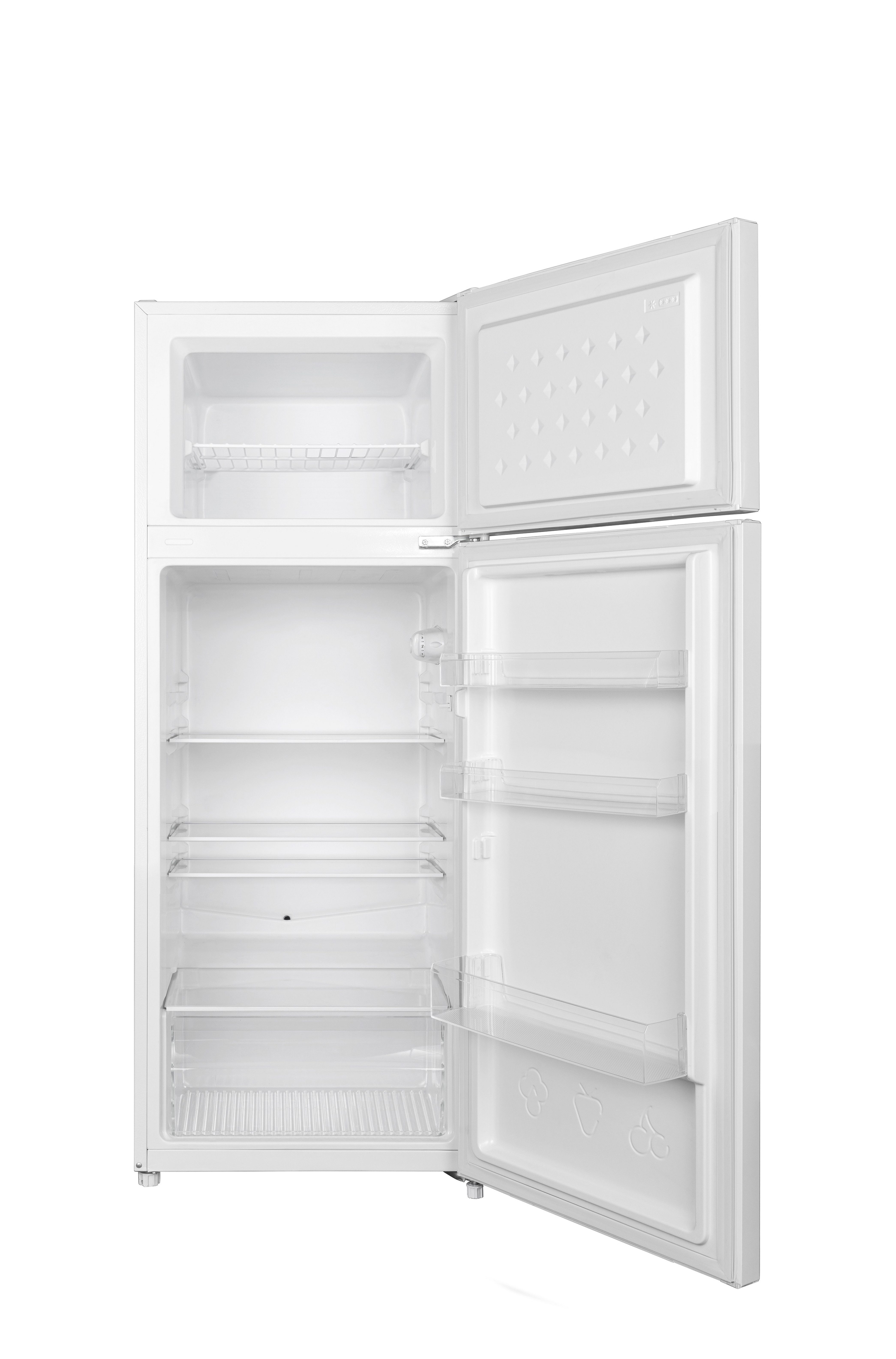 FrigeluX Kühl-/Gefrierkombination RDP216BE, 142 cm hoch