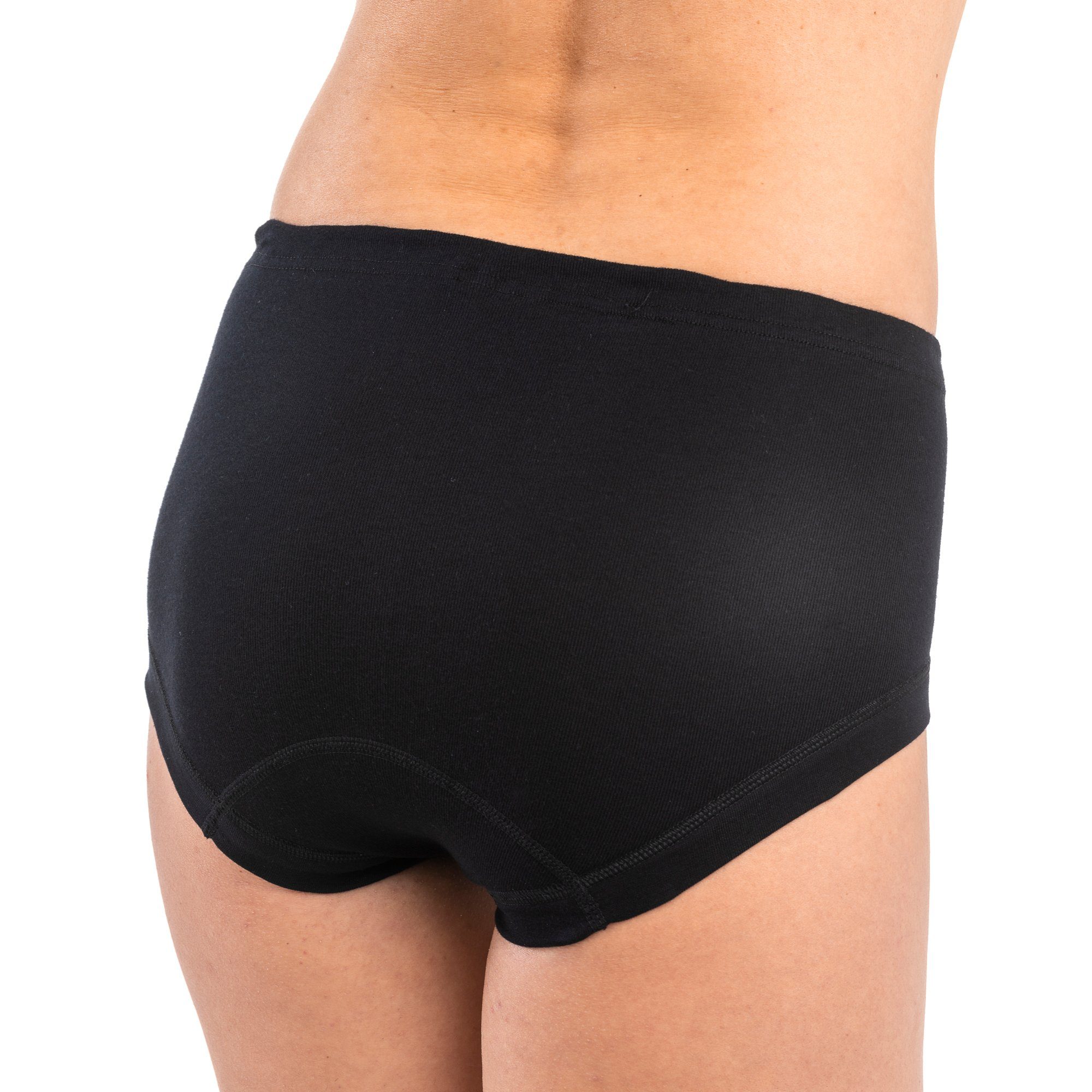 HERMKO Taillenslip 9114001 9114001 Damen Taillenslip aus Bio-Baumwolle