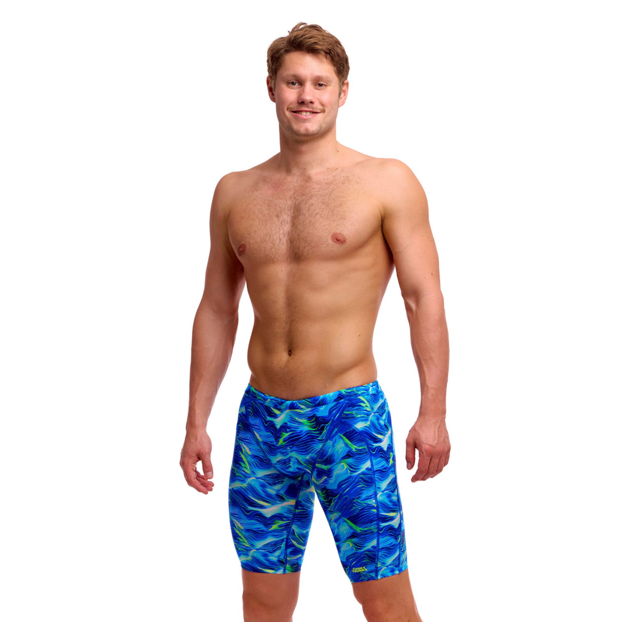 Funky Trunks Badehose Funky Trunks Herren Badehose Training Jammers FTS003M