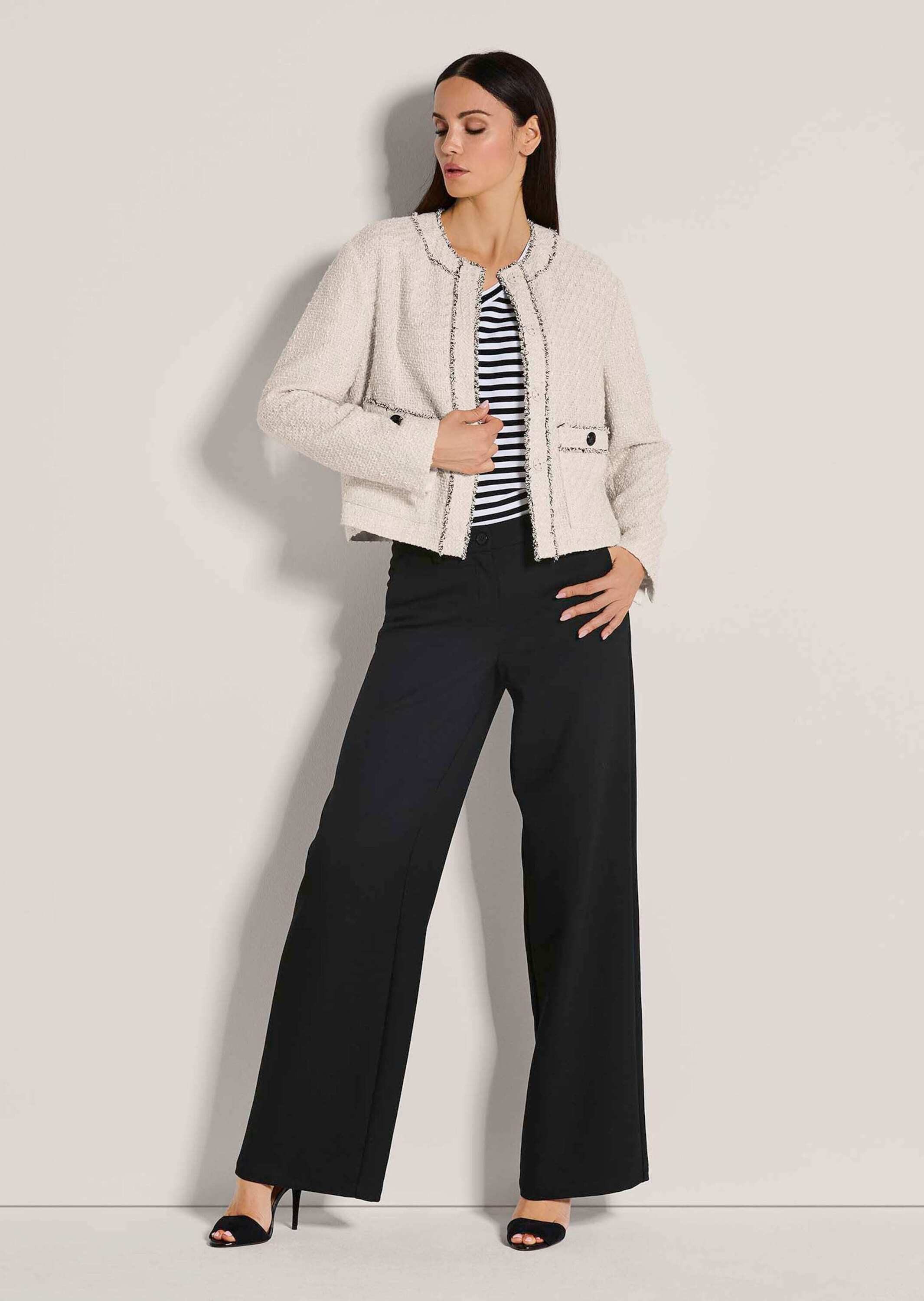 MADELEINE Kurzblazer Kurzblazer in Bouclé-Optik