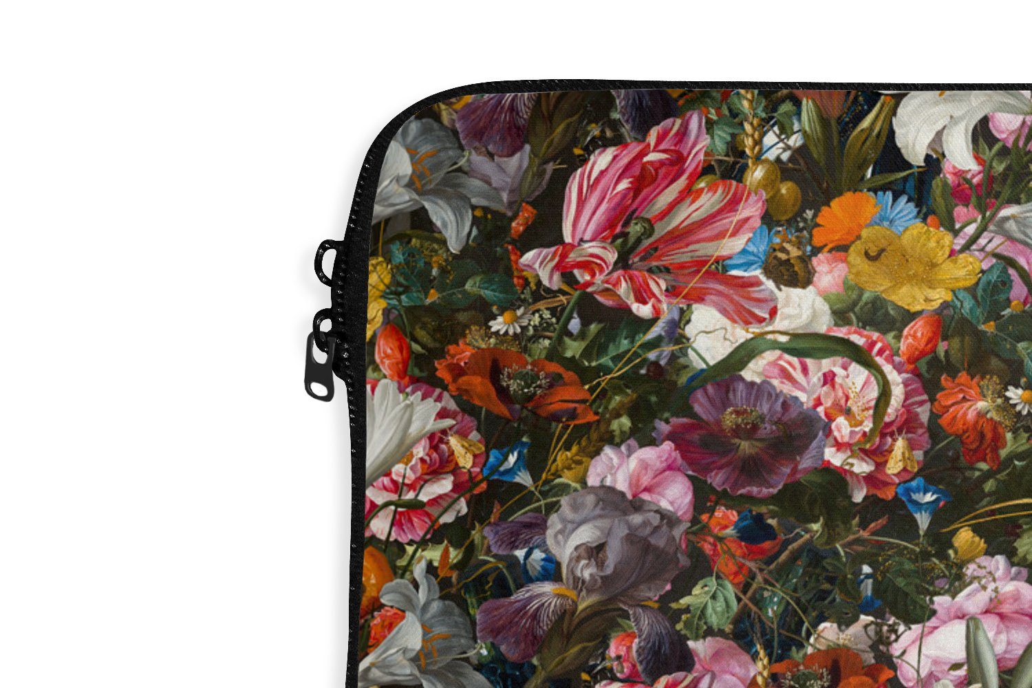 MuchoWow Laptop-Hülle Blumen - Schmetterling - Design - Kunst - Abstrakt - Malerei - Alte Me 14 Zoll, Schutzhülle für Laptop, Schutz gegen Kratzern, Laptoptasche