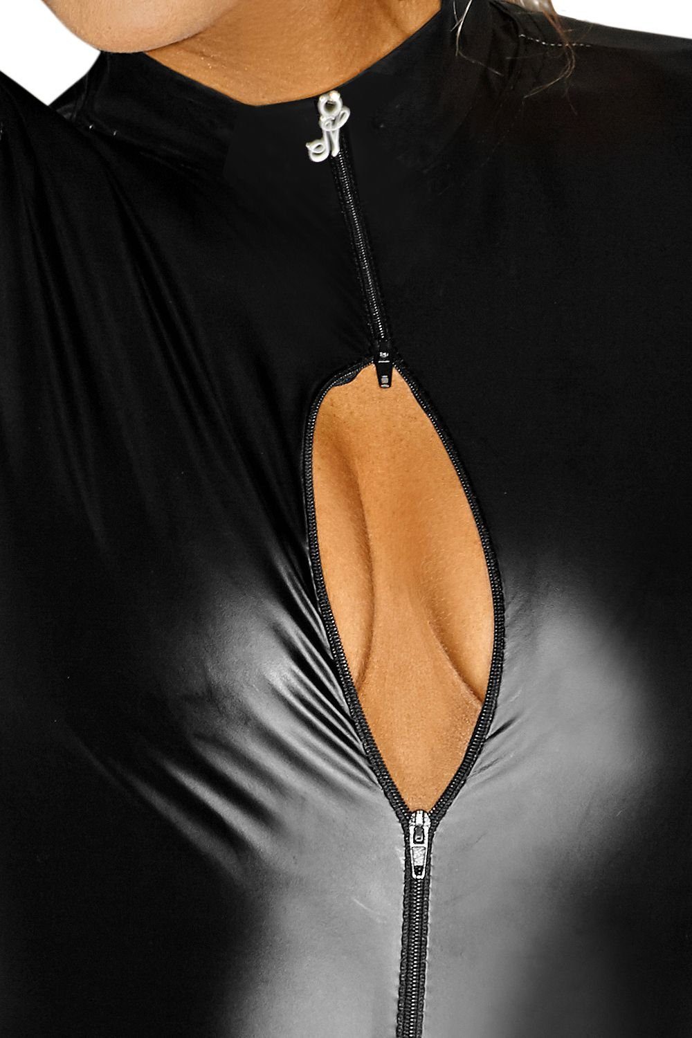 Damen Bodies Noir Handmade Body in schwarz - S