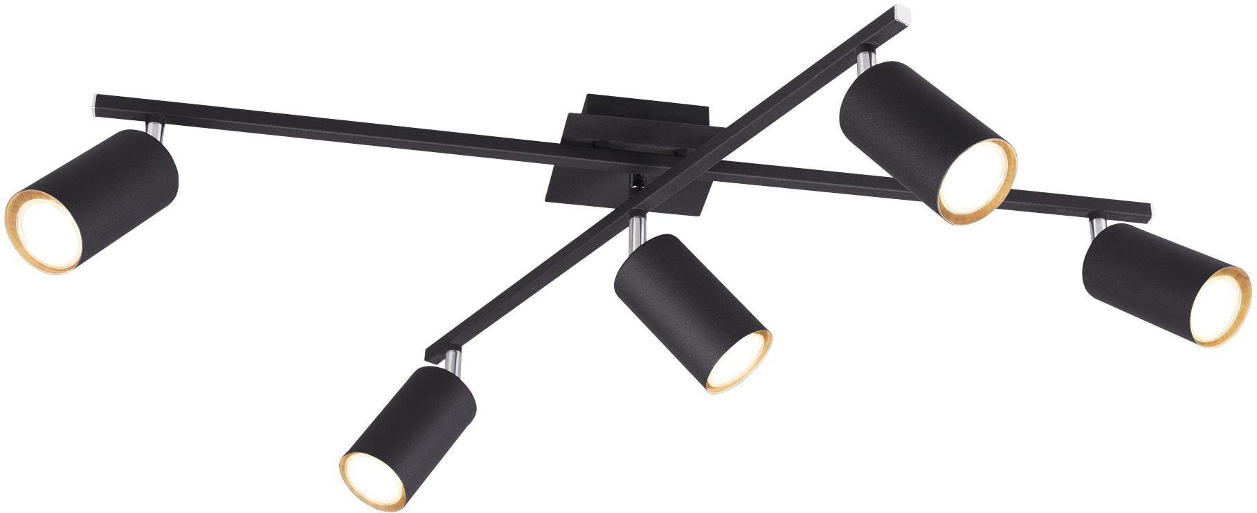 TRIO Leuchten Deckenleuchte Marley, ohne Leuchtmittel, Deckenlampe, schwenk günstig online kaufen