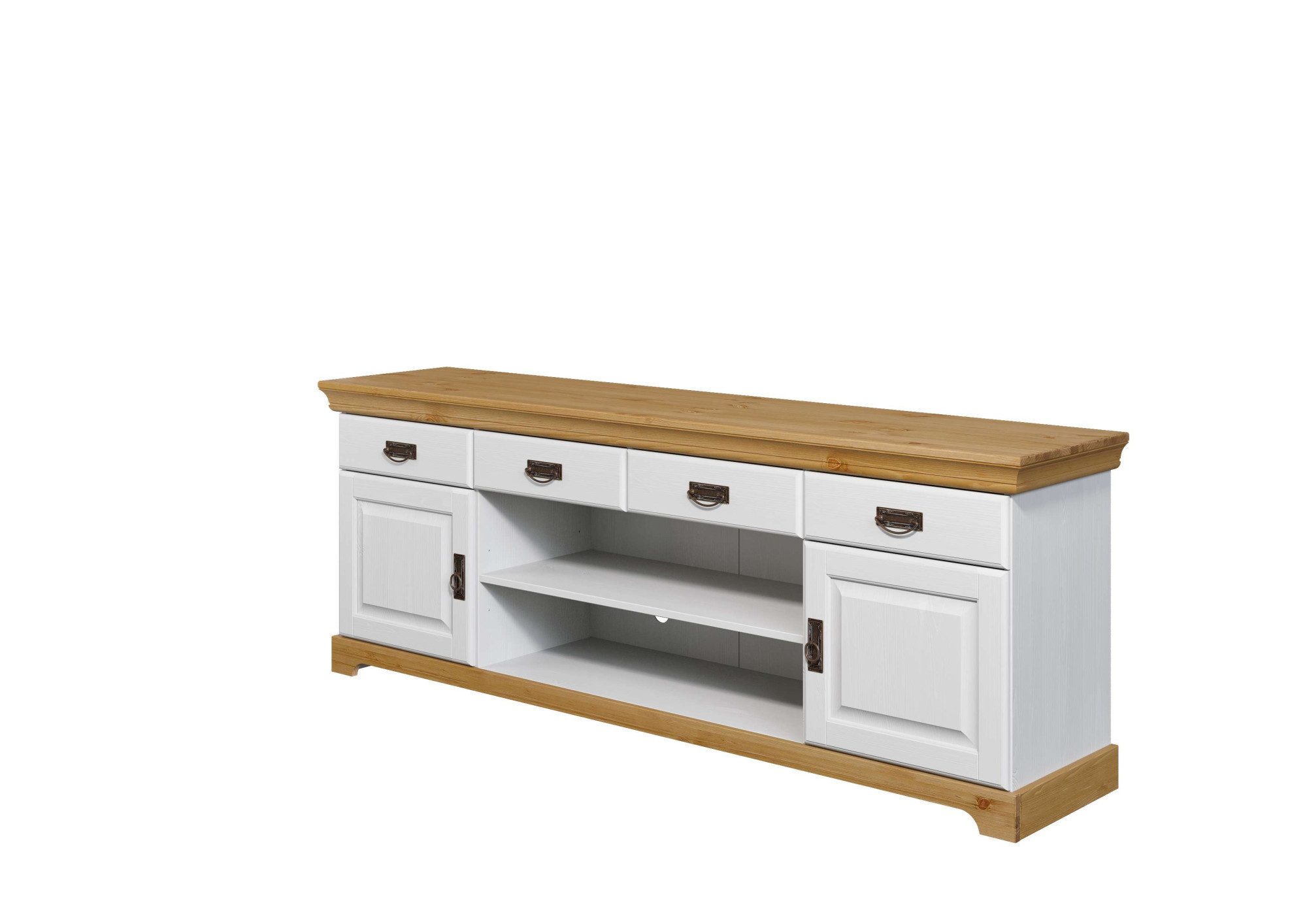 Home affaire TV-Board "Rügen", zertifiziertes Massivholz, Breite 180 cm, im günstig online kaufen