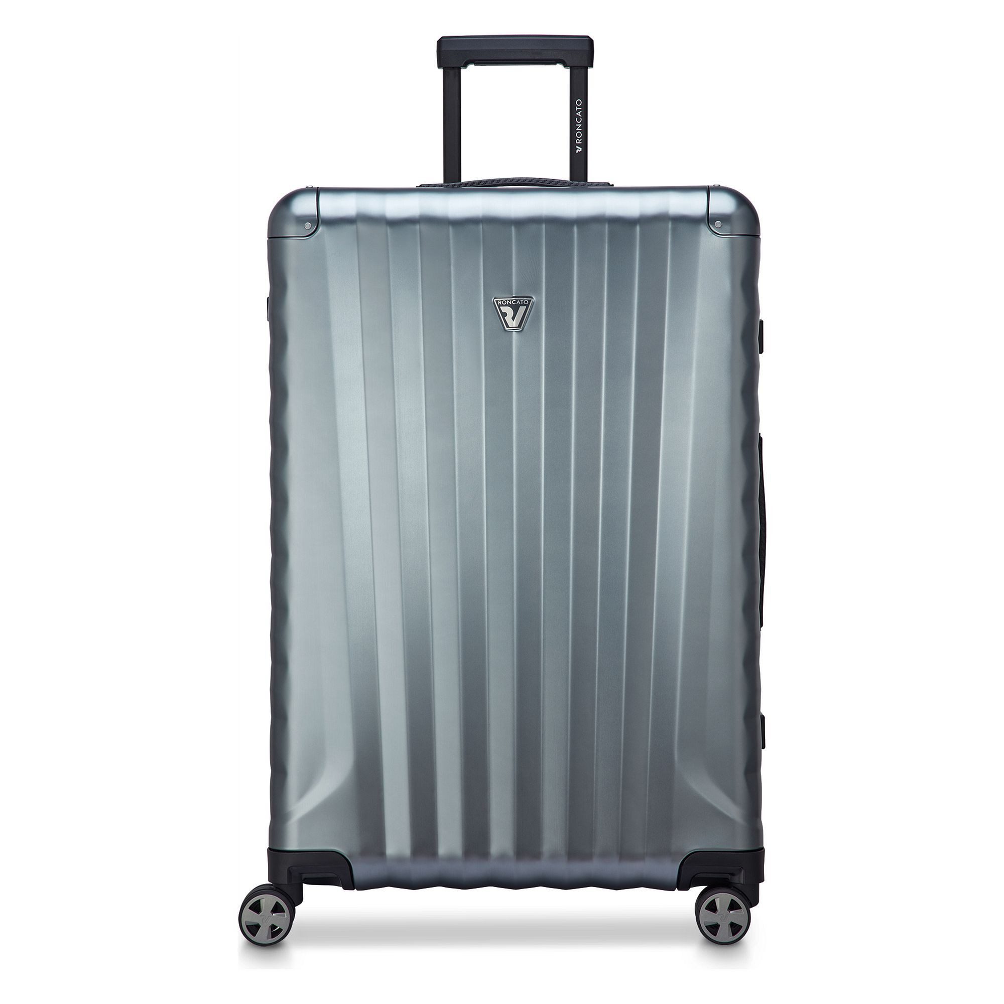 RONCATO Hartschalen-Trolley Uno Aluminium, 4 Rollen, Aluminium