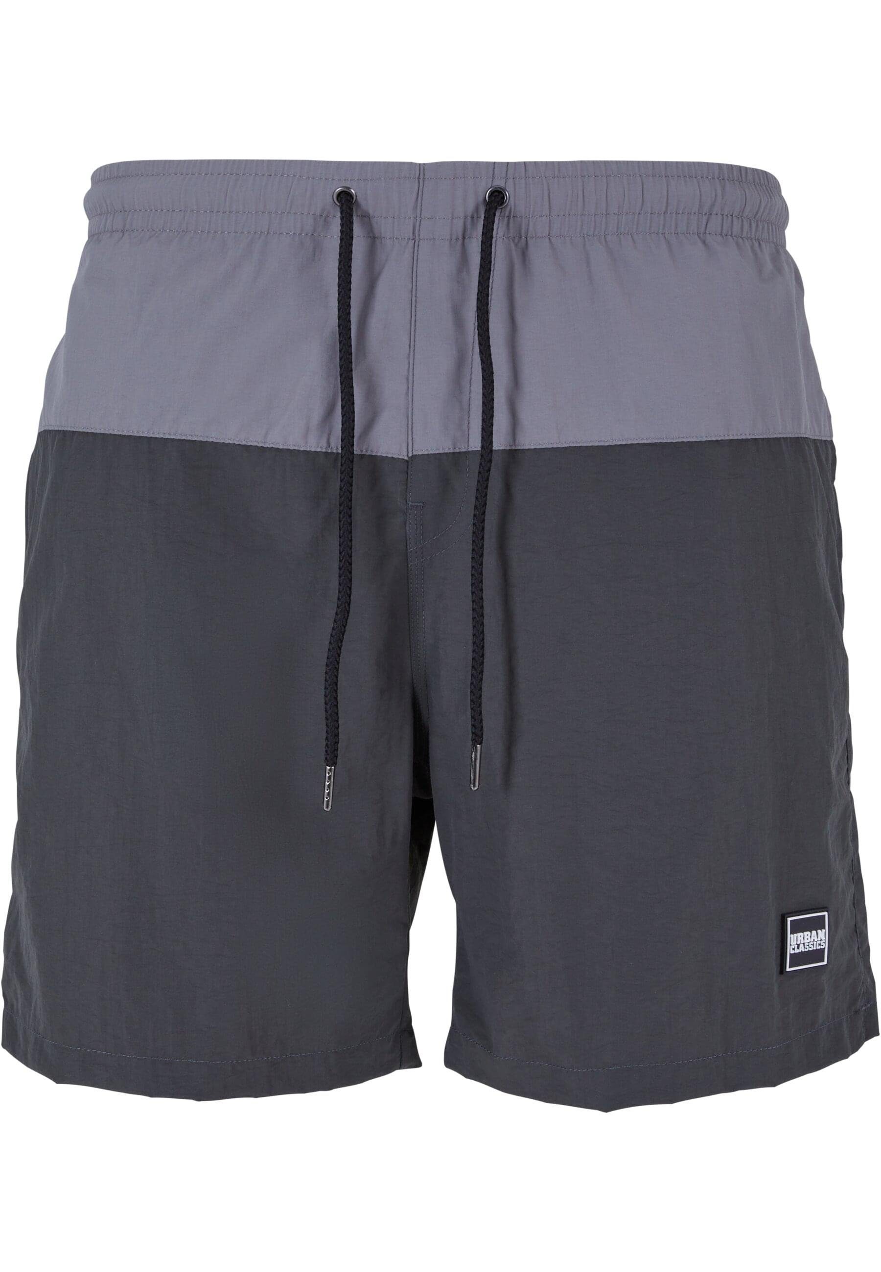 URBAN CLASSICS Badeshorts Urban Classics Herren Block Swim Shorts