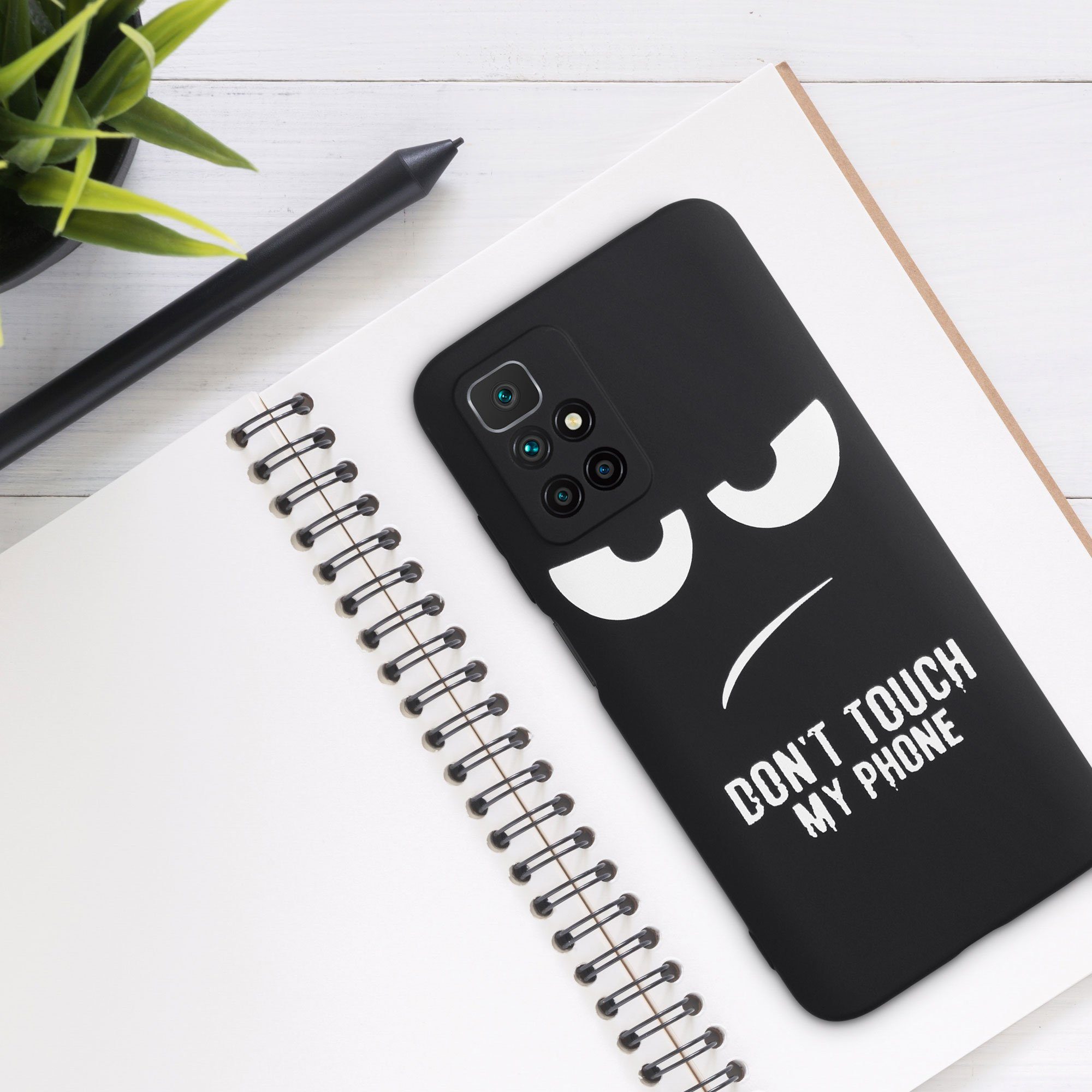 kwmobile Handyhülle Hülle für Xiaomi Redmi 10 (2021 / 2022), Handyhülle Silikon Case
