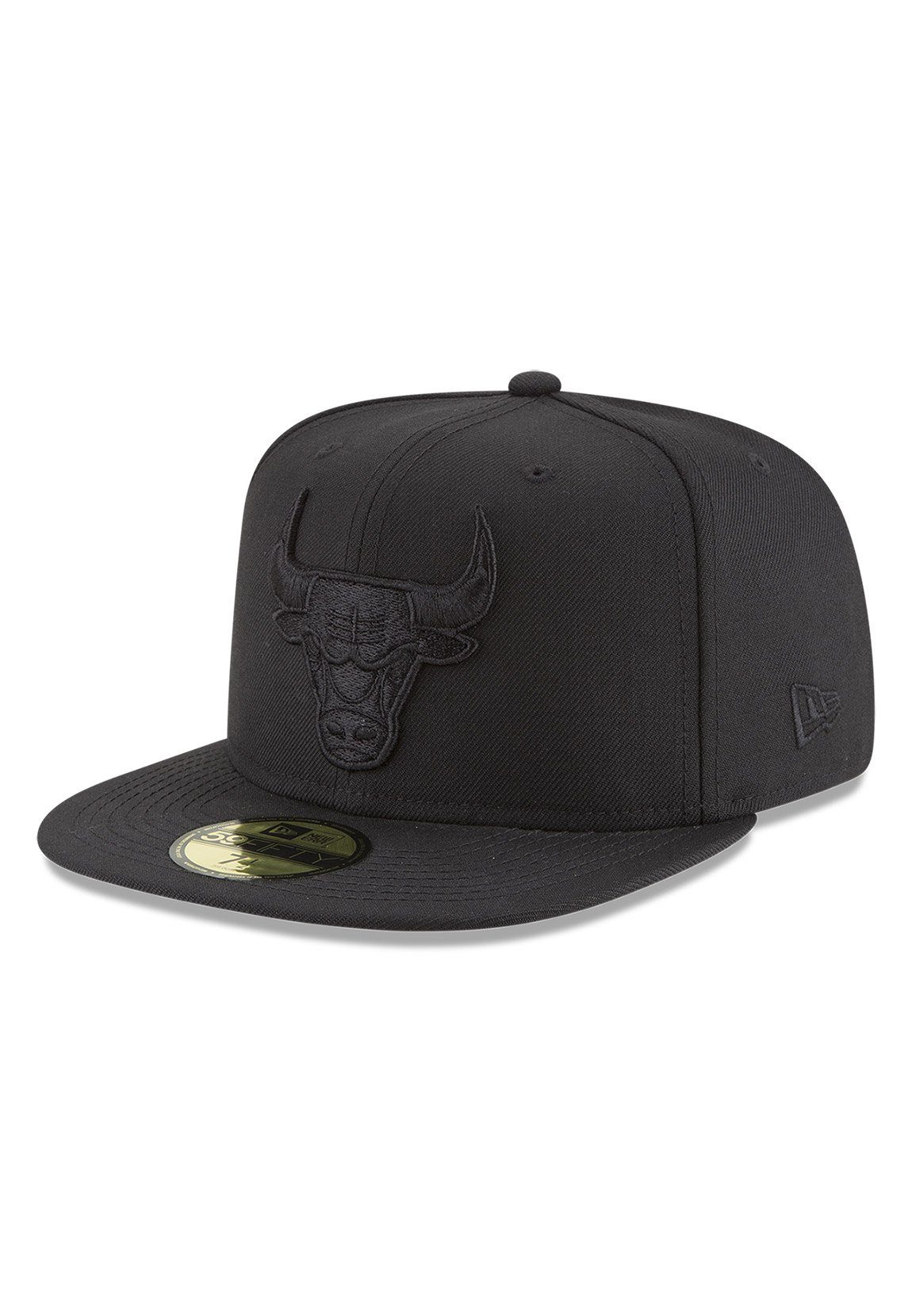 New Era Fitted Cap New Era 59Fifty Cap CHICAGO BULLS Schwarz Black on Black